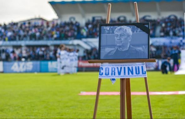 Cu gândul la Mircea Lucescu și cu un stadion plin, Corvinul a mai făcut un pas mare spre promovare