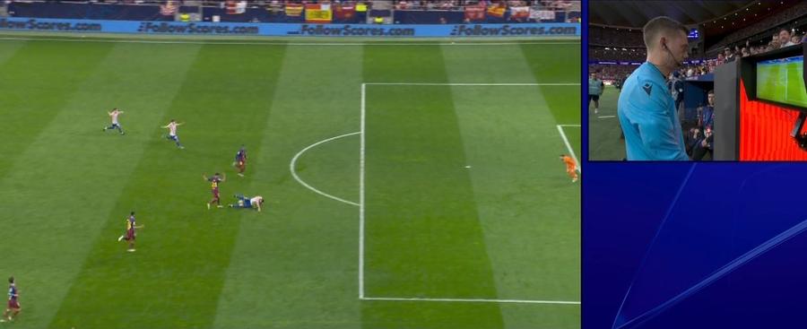 Faza în care Barcelona a rămas în inferioritate numerică Atletico Madrid merge în semifinalele Ligii Campionilor, după o dublă de poveste » Cholo Simeone, coșmarul Barcelonei!