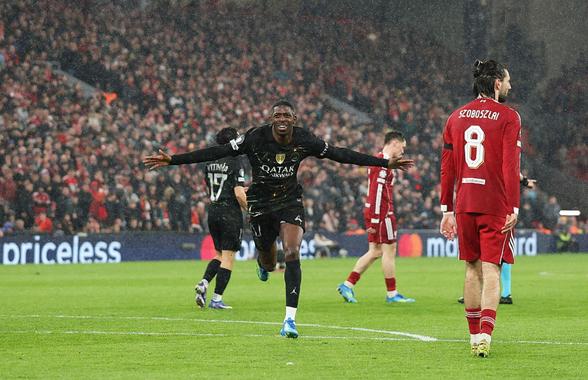 PSG, victorie pe Anfield în Liga Campionilor » „Balonul de Aur” a rezolvat calificarea în semifinale