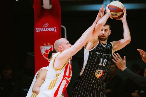 Dusan Miletic, prestație bună pe terenul Stelei Roșii Belgrad/Foto: liga-aba.com
