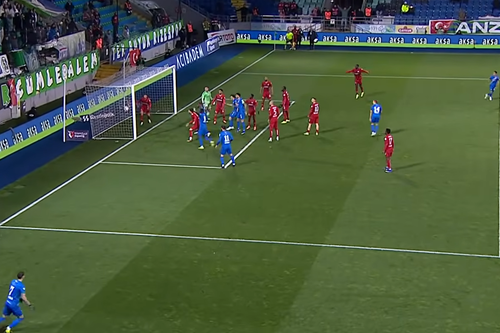 Valentin Mihăilă (numărul 7), decisiv în duelul românilor din Turcia / foto: captură YouTube 
beIN SPORTS Turkiye