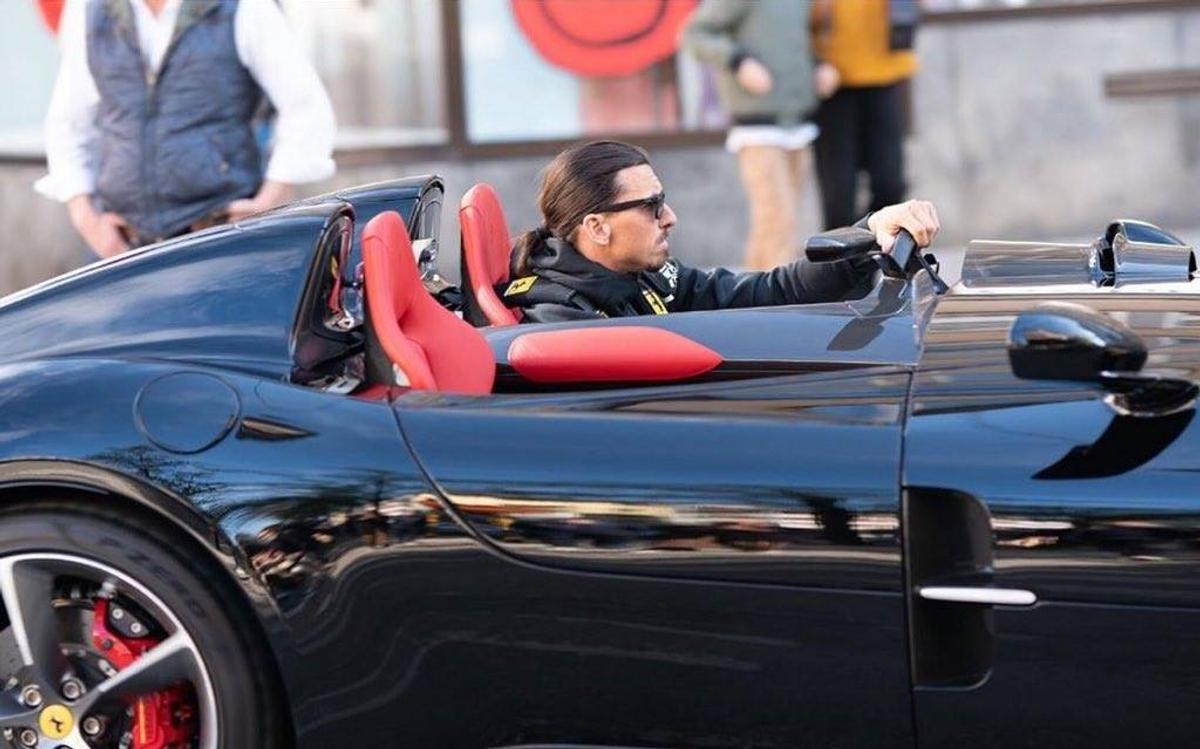Zlatan Ibrahimovic - Ferrari
