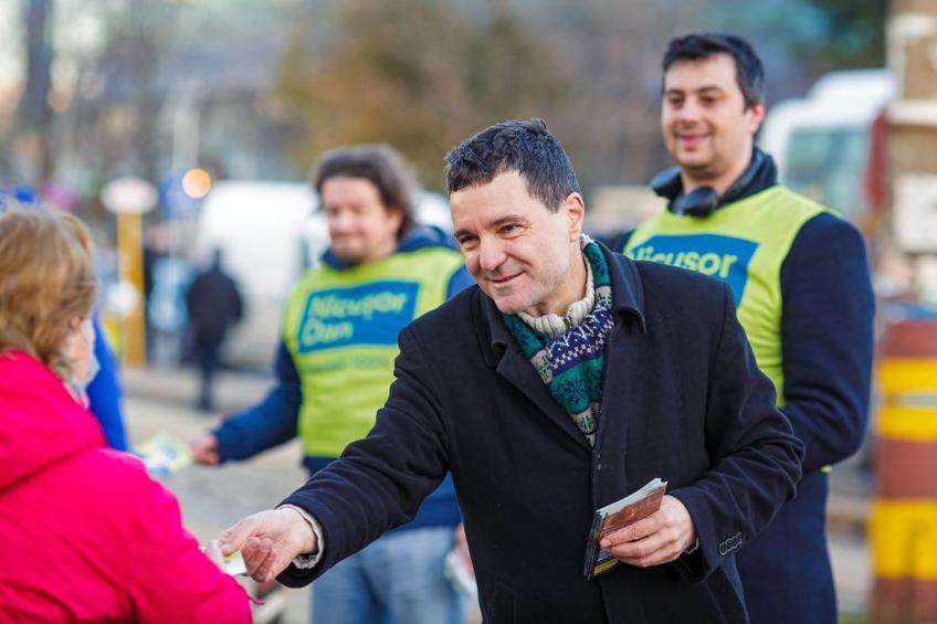 Nicușor Dan, candidatul susținut de PNL la Primăria București // sursă foto: Facebook @ Nicușor Dan