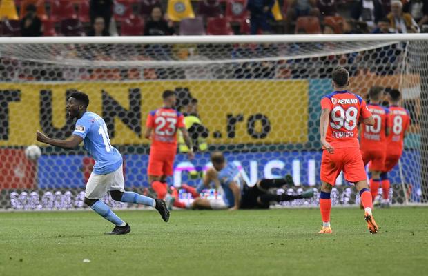 Așa se pierde un titlu! FCSB, egalată de FC Voluntari după un gol din ofsaid. Duminică, CFR poate deveni campioană