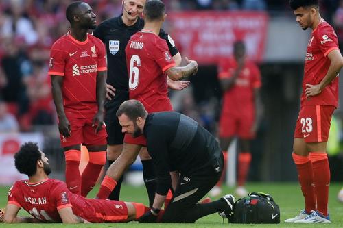 Mohamed Salah, tratat pe gazon // foto: Guliver/gettyimages
