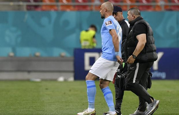 Doi titulari s-au „rupt” în prima repriză din FC Voluntari - FCSB!