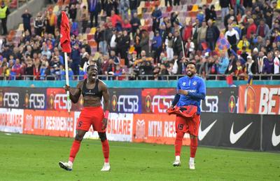 Ce nu s-a văzut la TV după FCSB - CFR » Fiesta declanșată de MM și jucători alături de suporteri + Dawa, dezlănțuit