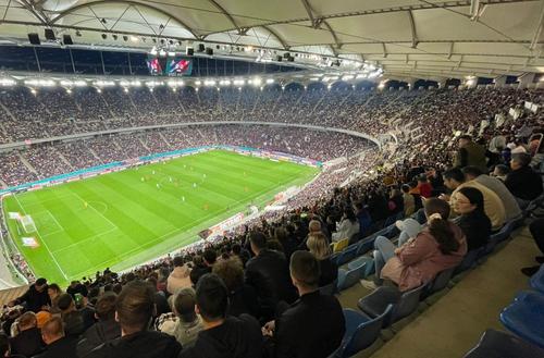 Fanii FCSB pe Arena Națională.