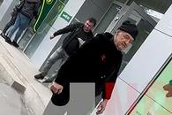 Cum a fost surprins Gigi Becali înaintea derby-ului cu CFR Cluj » A ieșit cu sacoșa de rafie din bancă, însoțit de Luțu