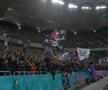 Pe finalul meciului FCSB - CFR Cluj 1-0, suporterii de pe Arena Națională au oferit un spectacol ad-hoc de lumini.