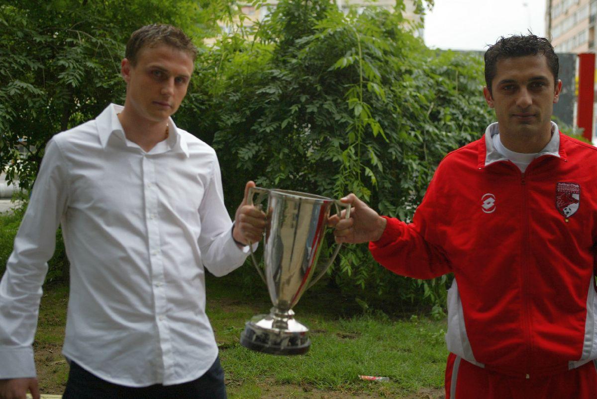 Oțelul Galați - imagini de la finala Cupei din 2004, pierdută în fața lui Dinamo în Cotroceni