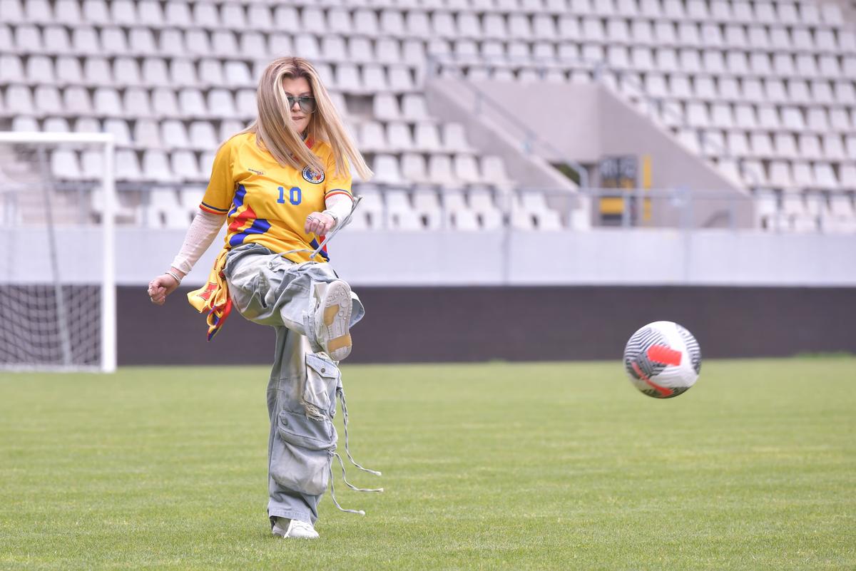 Loredana Groza, prezentă la antrenamentul Generației de Aur. 14.05.2024