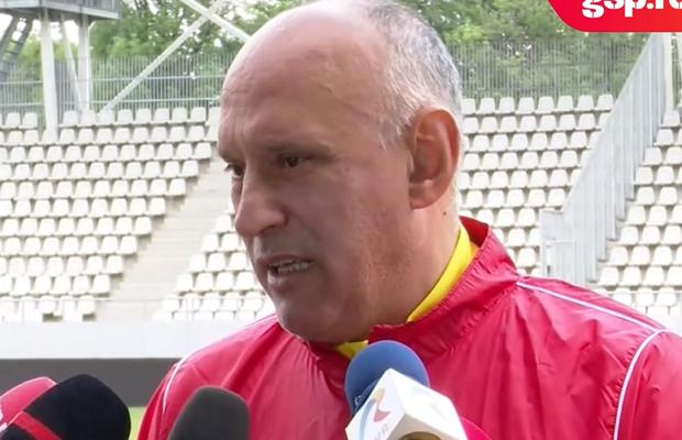 Florin Prunea s-a antrenat azi cu Generația de Aur pe Arcul de Triumf și le dă un sfat dinamoviștilor, înainte de baraj