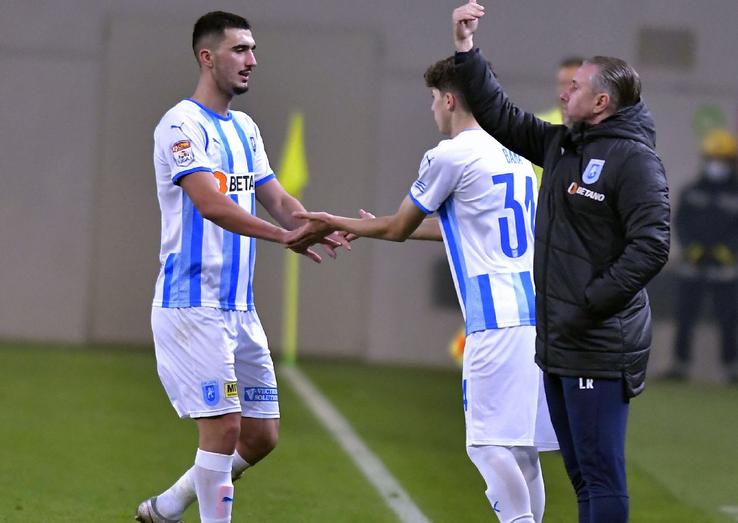 Ștefan Bană, la meciul de Cupă cu Filiași din 2021 / Sursă foto: Imago Images