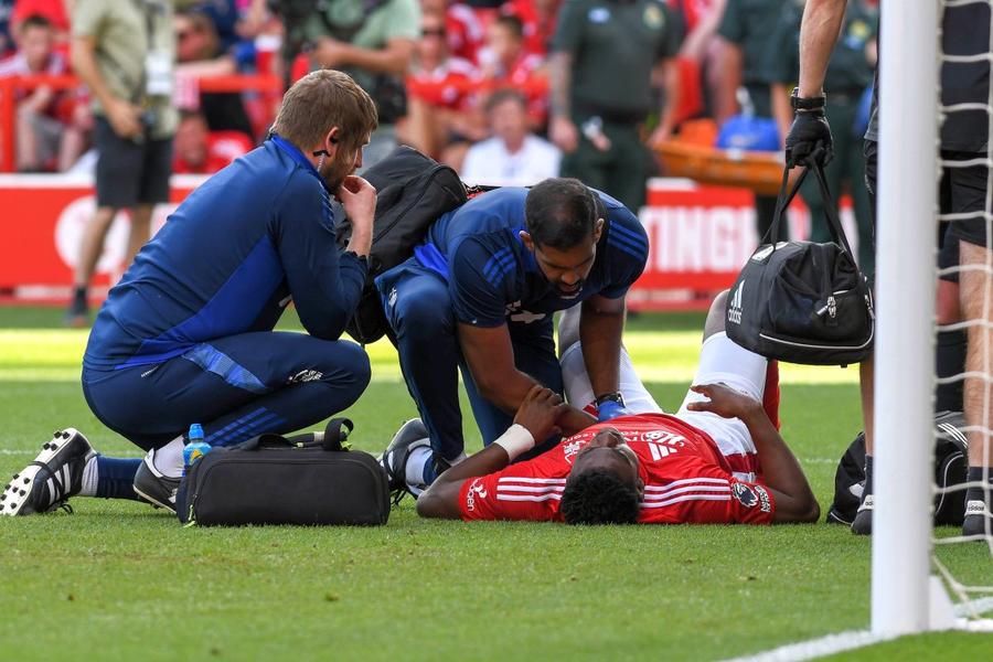 Taiwo Awoniyi / foto: Imago Veşti bune din Premier League » Atacantul lui Nottingham a ieșit din comă și se recuperează