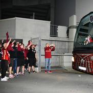CFR Cluj, petrecere cu bașii dați tare în autocar, după câștigarea Cupei României / FOTO: Cristi Preda (GSP)
