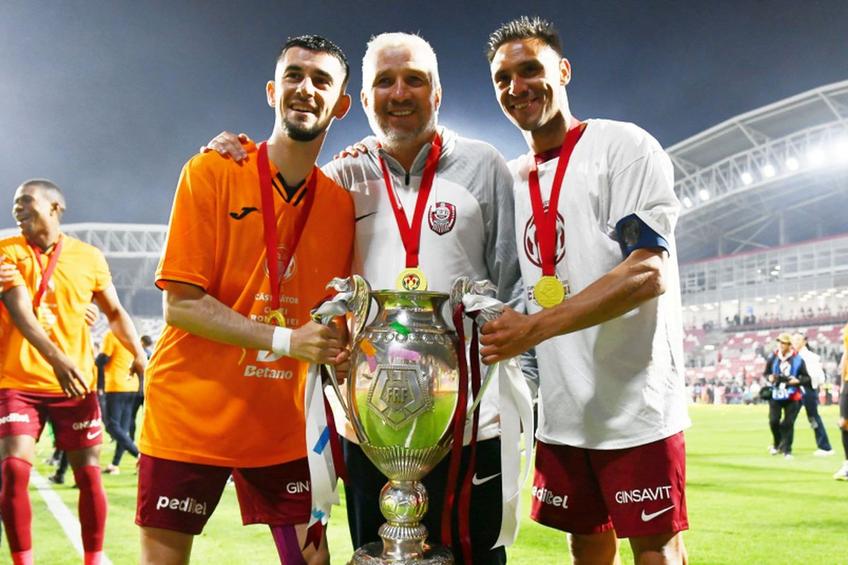 Dan Petrescu a câștigat prima finală de Cupa României din istorie, foto: Cristi Preda