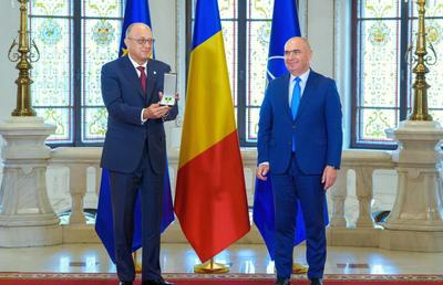 Dan Șucu a primit distincția din partea președintelui interimar Ilie Bolojan, la Palatul Cotroceni: „N-am fi ajuns aici fără ea”