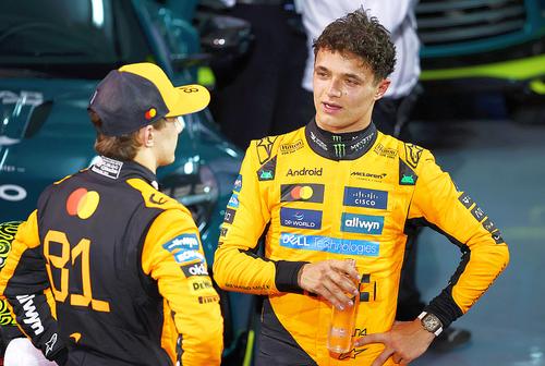 Lando Norris, alături de Oscar Piastri // foto: Guliver/gettyimages