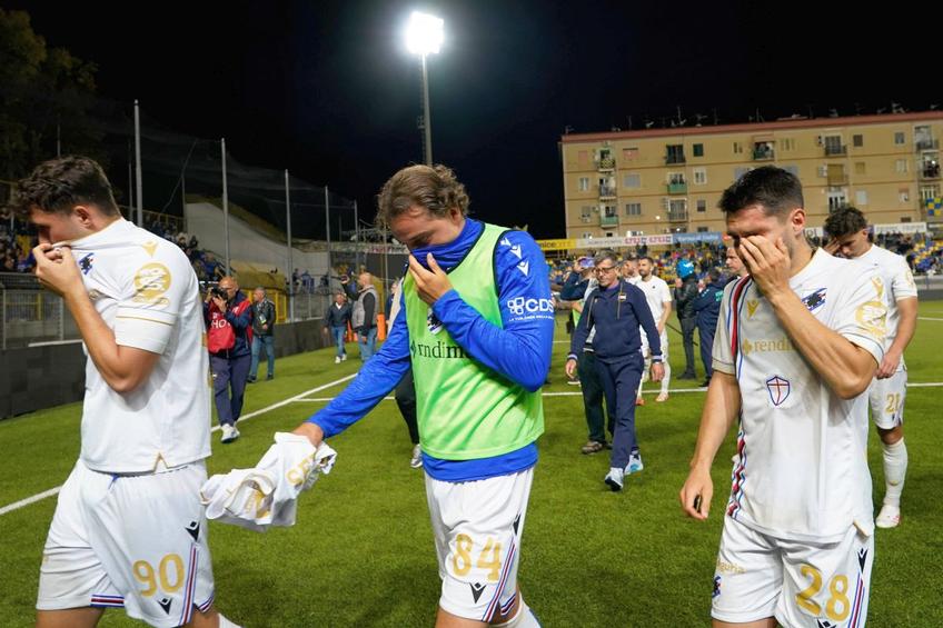 Sampdoria, una dintre echipele de tradiție ale Italiei, a retrogradat în Serie C / foto: Imago