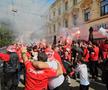 Atmosferă de zile mari înainte de CFR Cluj - Hermannstadt. Foto: Eduard Apostol & Remus Dinu (GSP.RO)