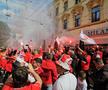 Atmosferă de zile mari înainte de CFR Cluj - Hermannstadt. Foto: Eduard Apostol & Remus Dinu (GSP.RO)