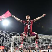 Meriton Korenica, după ce CFR Cluj a câștigat Cupa României în finala cu Hermannstadt // foto: Cristi Preda