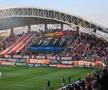 Protest cu drona la CFR Cluj - Hermannstadt: ce scria pe pânza fluturată pe deasupra stadionului