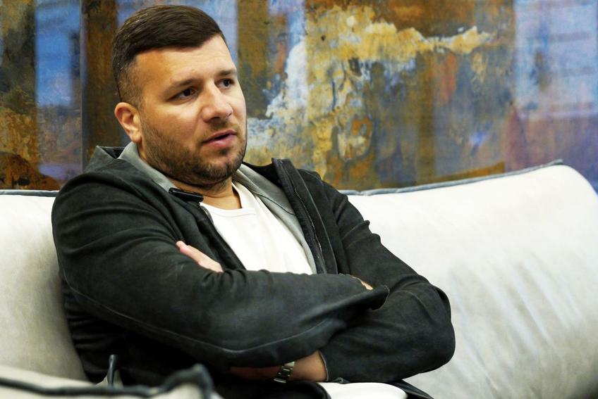 George Țucudean, în interviul acordat jurnaliștilor GSP / FOTO: Cristi Preda (Gazeta Sporturilor)