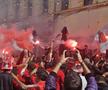 Atmosferă de zile mari înainte de CFR Cluj - Hermannstadt. Foto: Eduard Apostol & Remus Dinu (GSP.RO)
