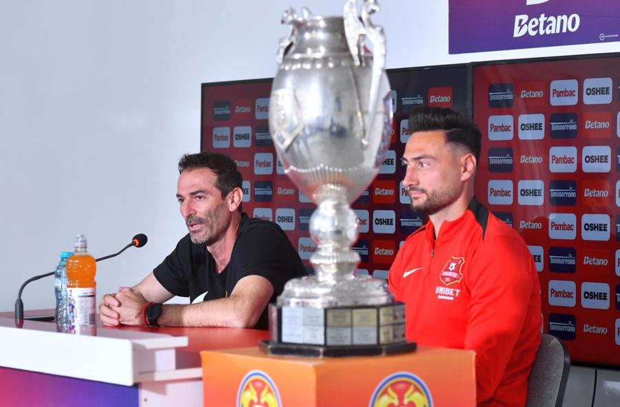 Ionuț Stoica țintește trofeul pentru care a mai jucat și în 2018 / FOTO: Cristi Preda (GSP) CFR Cluj - Hermannstadt 3-2: Prima Cupă a lui Dan! Trofeul revine în Gruia după 9 ani! Finală tensionată și captivantă la Arad