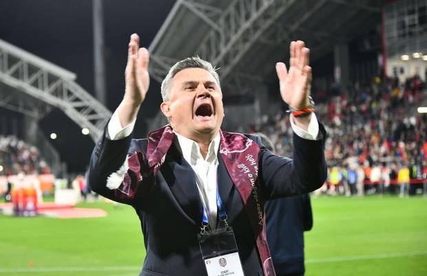 Cristi Balaj l-a lăudat pe Dan Petrescu, după triumful din Cupa României Betano: „Trebuia să fie în spital”