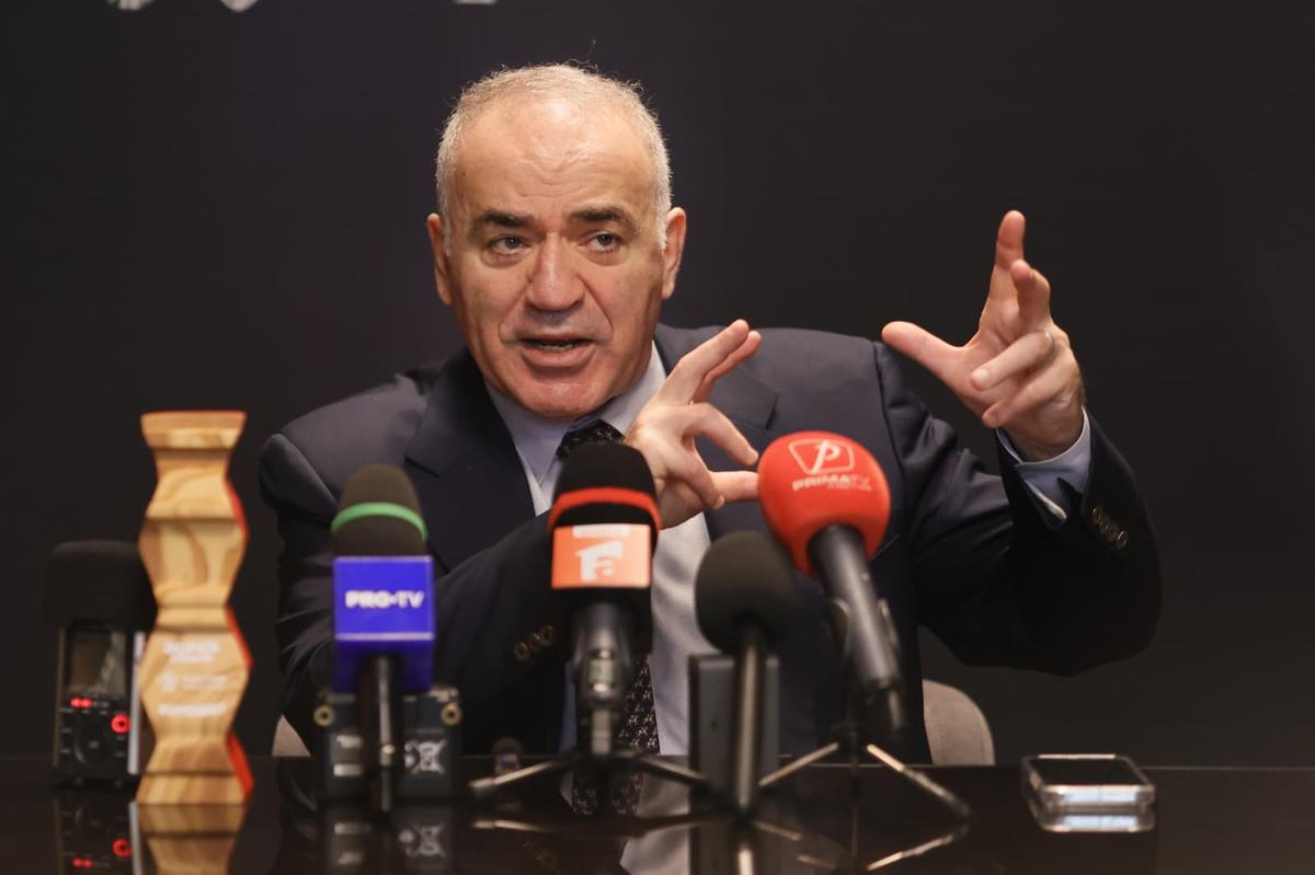 Garry Kasparov, la București 2026