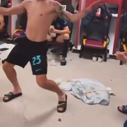 Nicolo Barella, dans viral după câștigarea Cupei // Captură foto: Instagram