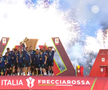 Sărbătoarea lui Inter la câștigarea Cupei Italiei/ foto: captură Youtube
