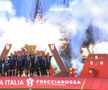 Sărbătoarea lui Inter la câștigarea Cupei Italiei/ foto: captură Youtube