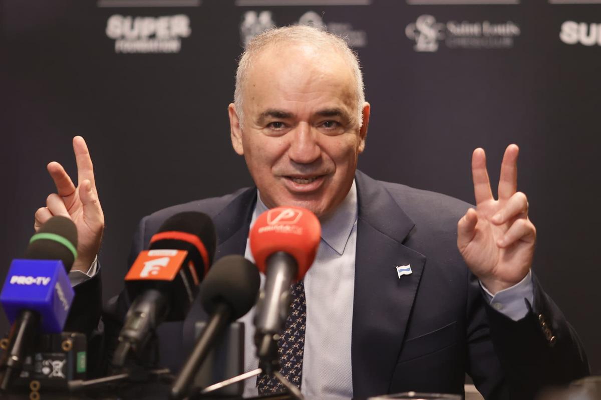 Garry Kasparov, la București 2026