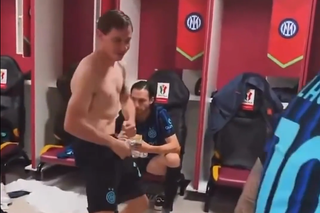 Dans „sexy” în vestiarul lui Inter după eventul reușit de Cristi Chivu » Imaginile cu Barella au devenit virale