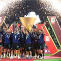 Sărbătoarea lui Inter la câștigarea Cupei Italiei/ foto Getty Images
