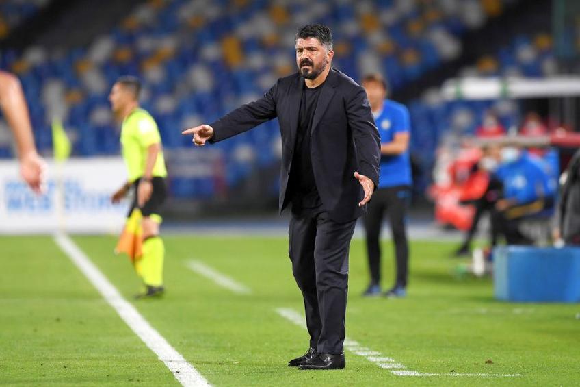 Gennaro Gattuso, în timpul meciului Napoli - Inter 1-1 // foto: Guliver/gettyimages
