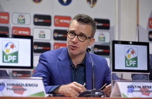 Justin Ștefan, secretar general LPF