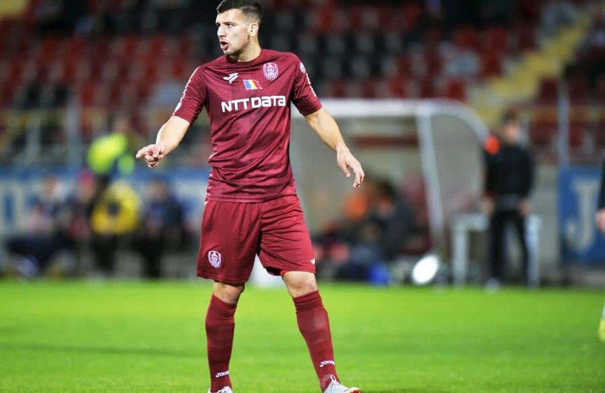CFR CLUJ - FCSB. De ce nu a apărut George Țucudean pe foaia de joc a lui Dan Petrescu