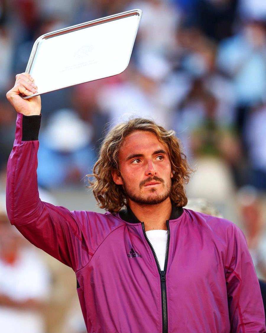 Stefanos Tsitsipas, după finala Roland Garros // foto: Instagram @ stefanostsitsipas98 Stefanos Tsitsipas, dezvăluire sfâșietoare după finala Roland Garros » A primit o veste teribilă chiar înainte de a intra pe teren