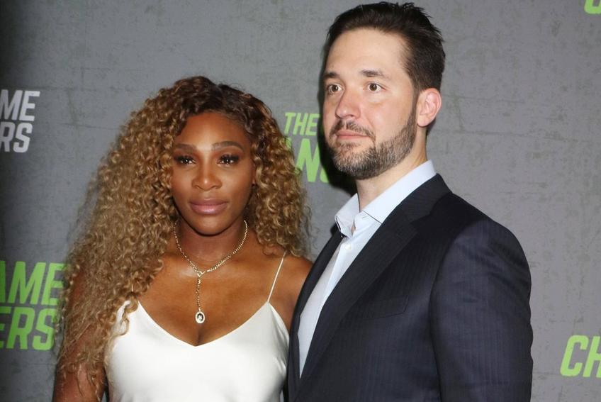 Alexis Ohanian, alături de Serena Williams // foto: Imago
