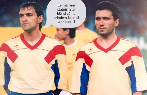 „Ce, mă, vrei statuie?! Nu prinzi loc nici la tribuna 1!” » Gabi Balint, mesaj ironic pe Facebook