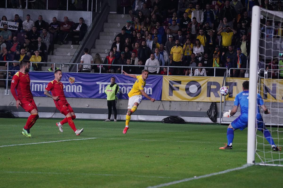 România - Muntenegru, al patrulea meci al „tricolorilor” în Liga Națiunilor