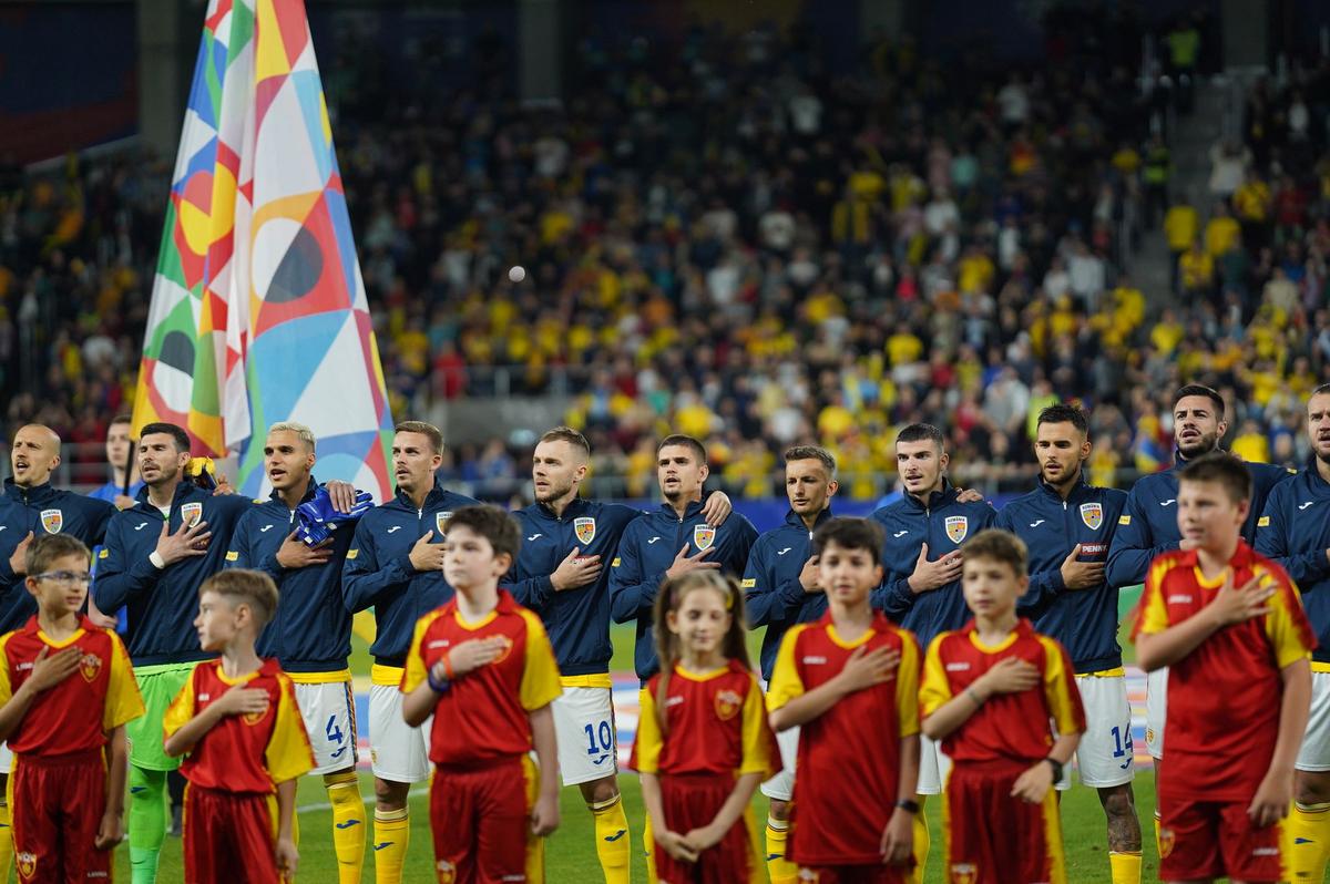 România - Muntenegru, al patrulea meci al „tricolorilor” în Liga Națiunilor