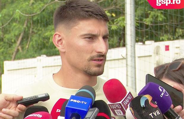 Iulian Cristea vrea să reușească la Rapid ce n-a putut în 4 ani la FCSB: „Direct campioni!” + „Rapidist de mic? Nu!”