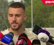 Răzvan Oaidă (25 de ani), noul mijlocaș central al Rapidului, a fost prezent la reunirea lotului (toate detaliile AICI).