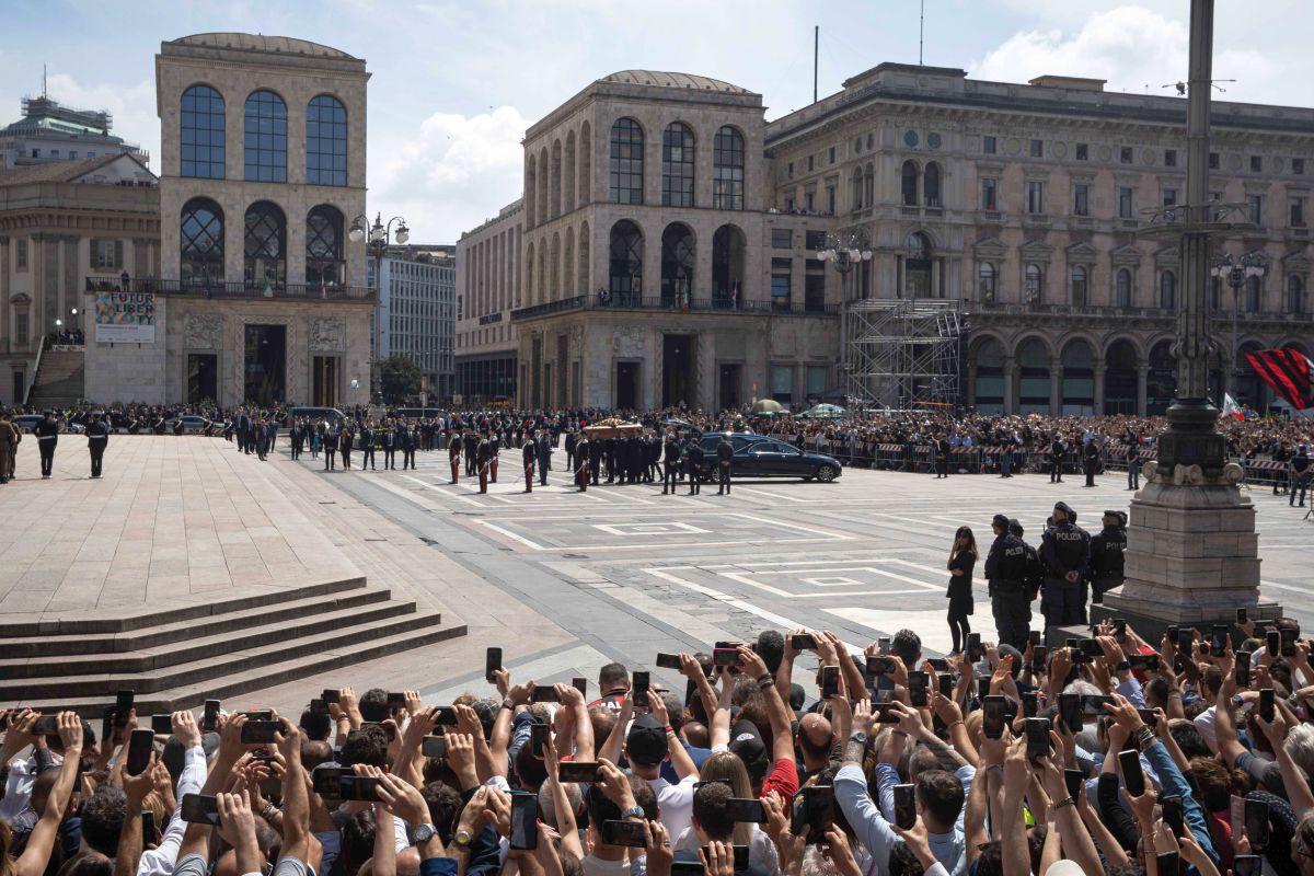 Funeralii Silvio Berlusconi